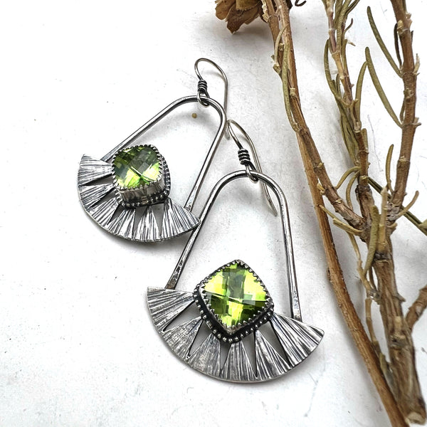 Peridot Juniper Earrings