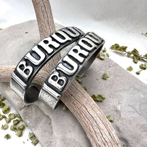 Limited Edition: Sterling Silver Burque Cuff