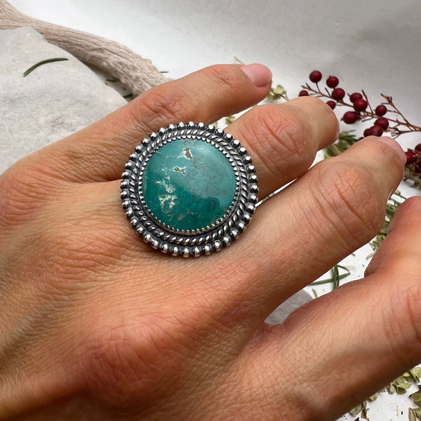 Classic Turquoise Statement Ring