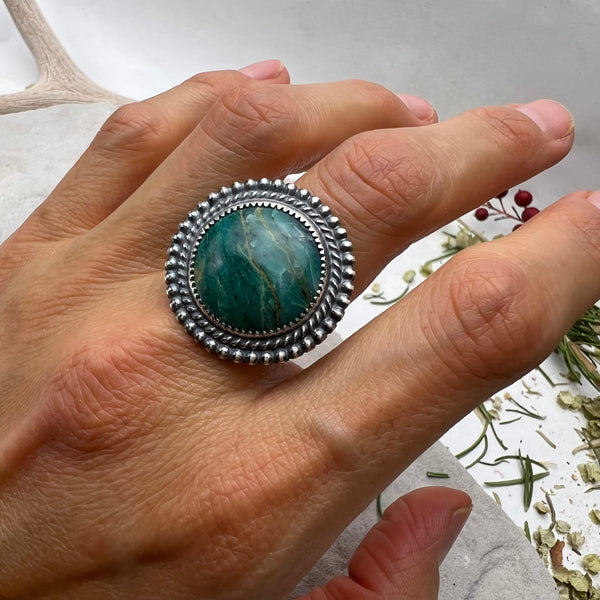 Classic Turquoise Statement Ring