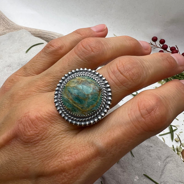 Classic Turquoise Statement Ring