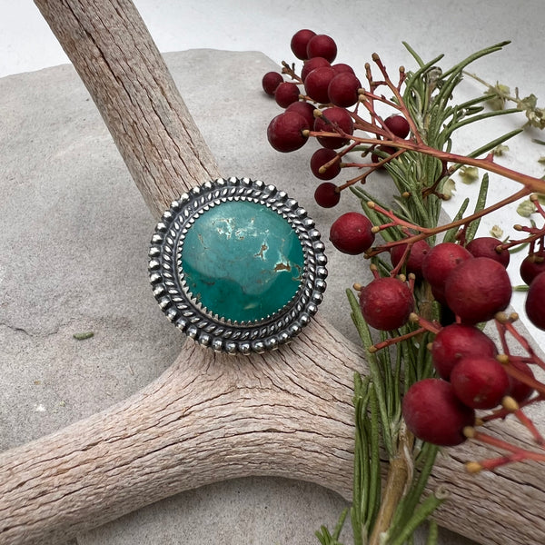 Classic Turquoise Statement Ring