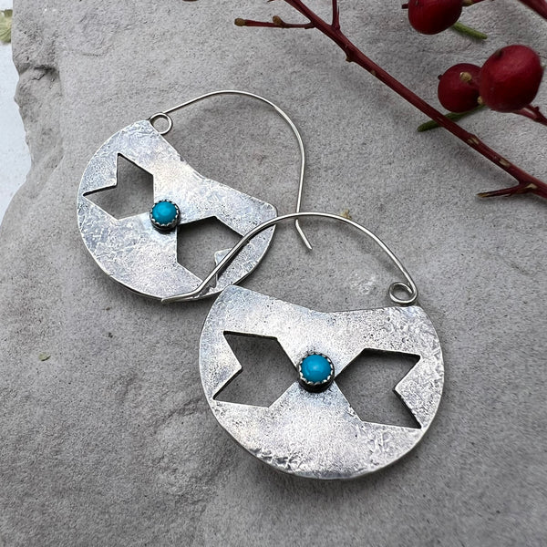 Centaury Shield Earrings