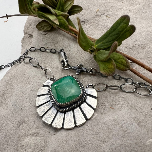 Turquoise Bloom Necklace